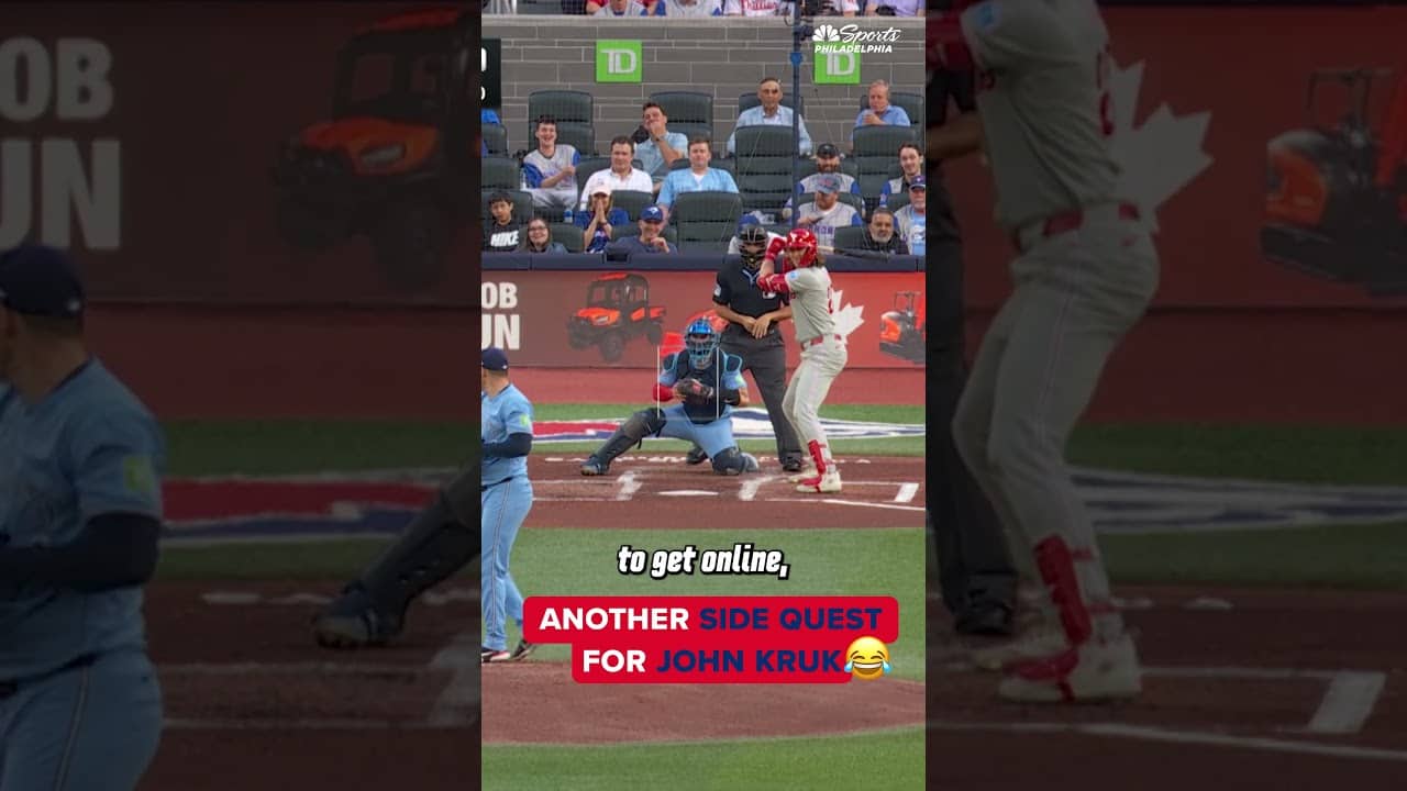 Just another side quest for John Kruk 😂