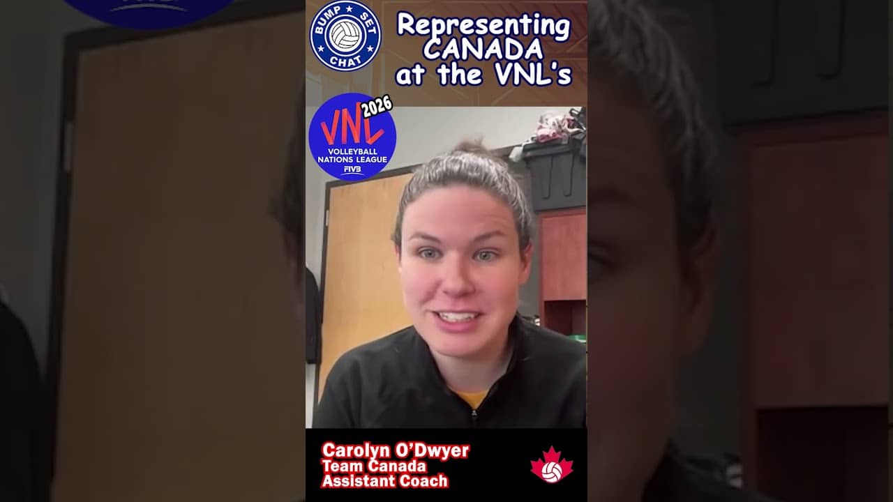 Carolyn O'Dwyer on representing Canada at the VNL