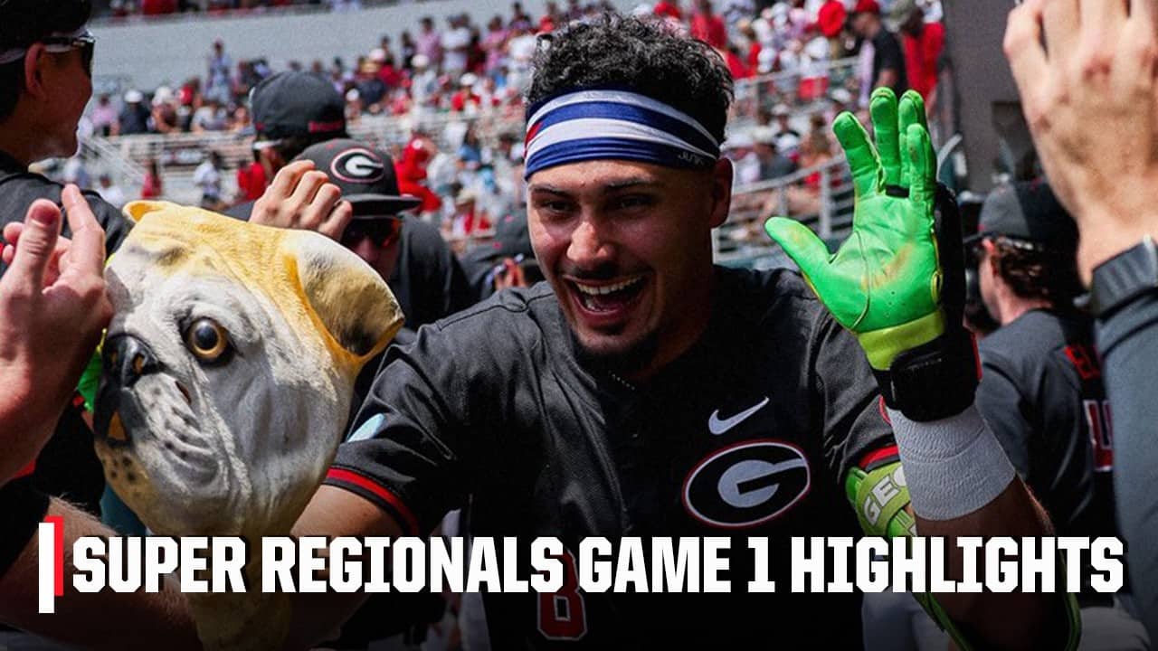 Mississippi State Bulldogs vs. Georgia Bulldogs | Super Regional Highlights | ESPN College Baseball