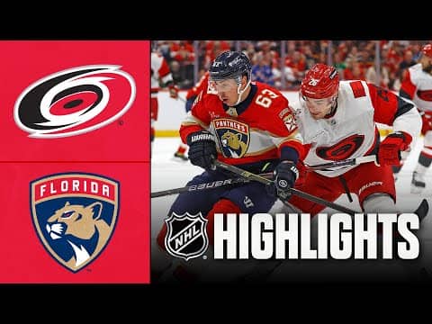 Hurricanes vs. Panthers | NHL Highlights | December 19, 2025