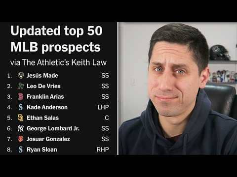 Reacting to Keith Law's CRAZY Top 50 MLB Prospects
