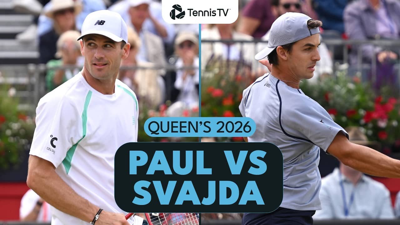 2024 Champion Tommy Paul vs Zach Svajda in All-American Tussle 🇺🇸 | Queen's 2026 Highlights