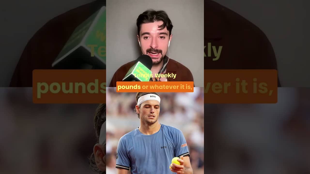 Taylor Fritz is in better shape but his attitude wasn't in Paris #taylorfritz #fritz #rolandgarros