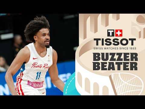 Stephen Thompson 🇵🇷 | 🚨 TISSOT Buzzer Beater | FIBA Basketball World Cup 2027 Americas Qualifiers
