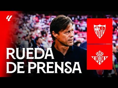 Rueda de prensa de Matías Almeyda #ElGranDerbi | 📡 EN DIRECTO