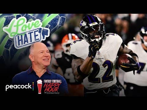 Expect Derrick Henry, Bijan Robinson to have big Week 12 | Fantasy Football Happy Hour | NFL on NBC