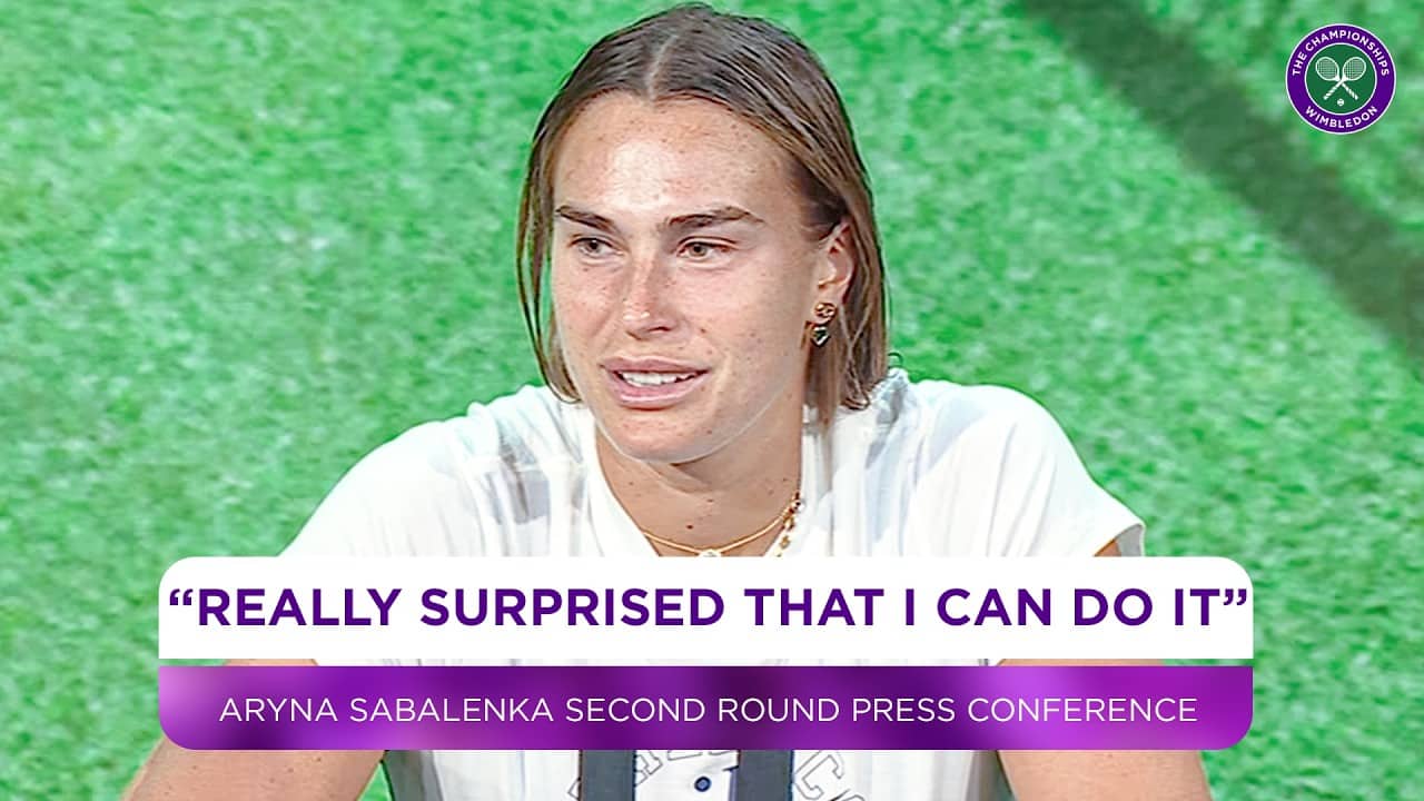 Aryna Sabalenka: Second Round Press Conference