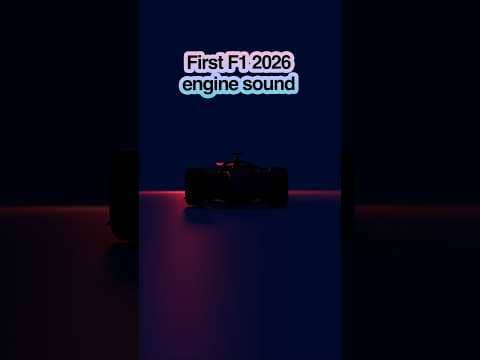 🔊 First F1 2026 engine sound #f12026