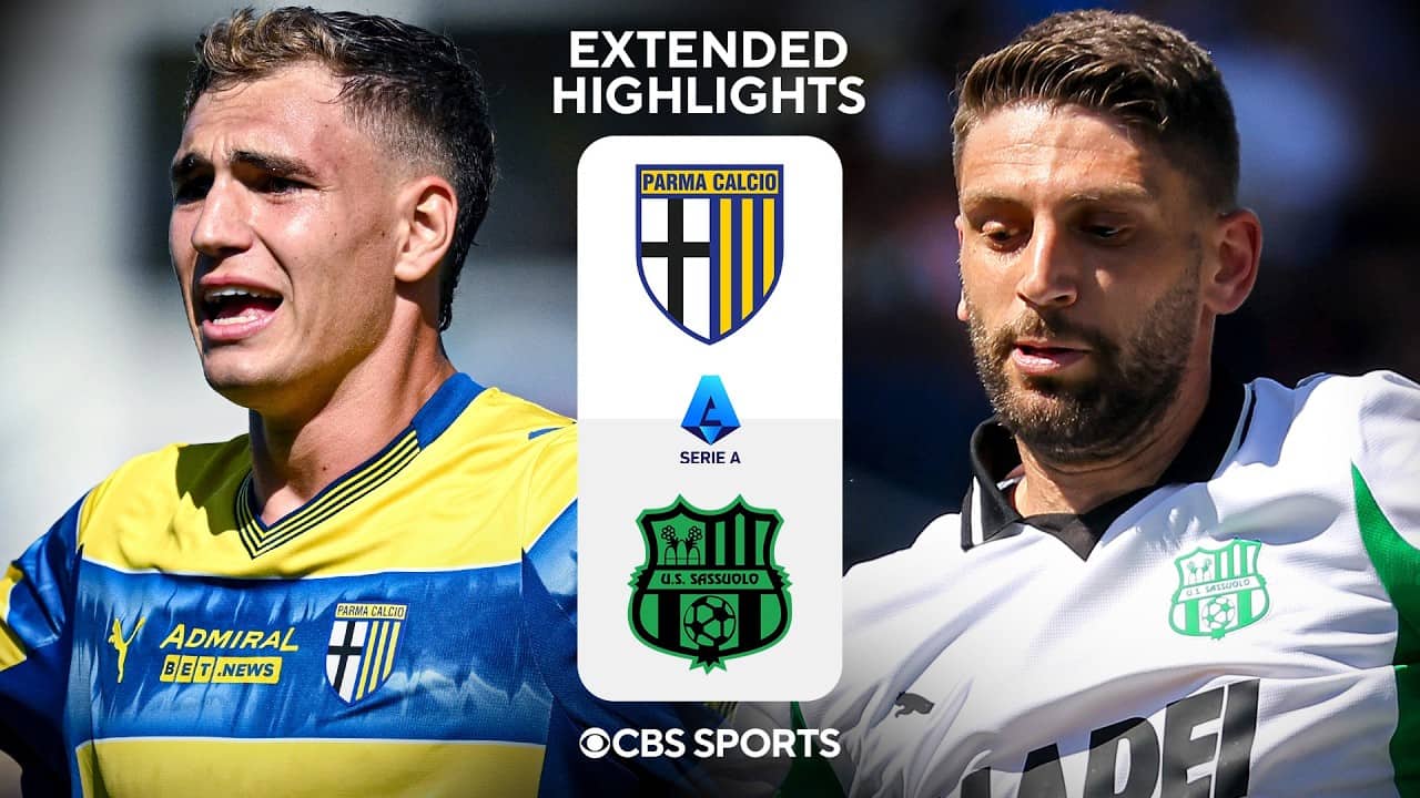 Parma vs. Sassuolo: Extended Highlights | Serie A | CBS Sports Golazo