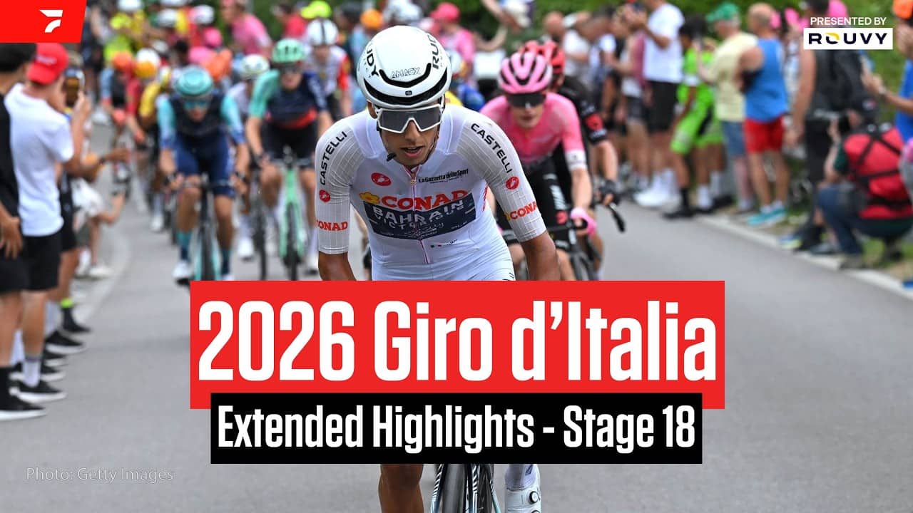 Giro d'Italia 2026 Stage 18 Extended Highlights