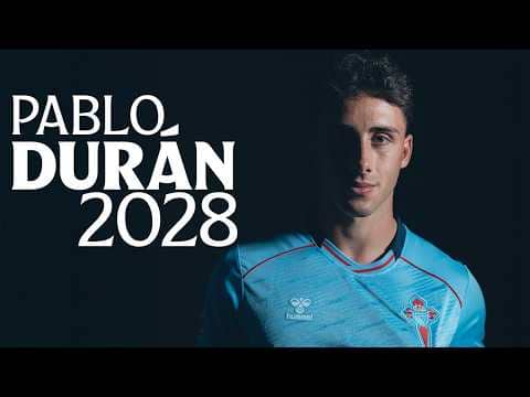PABLO DURÁN, celeste hasta 2028 | ENTREVISTA tras su renovación con el CELTA