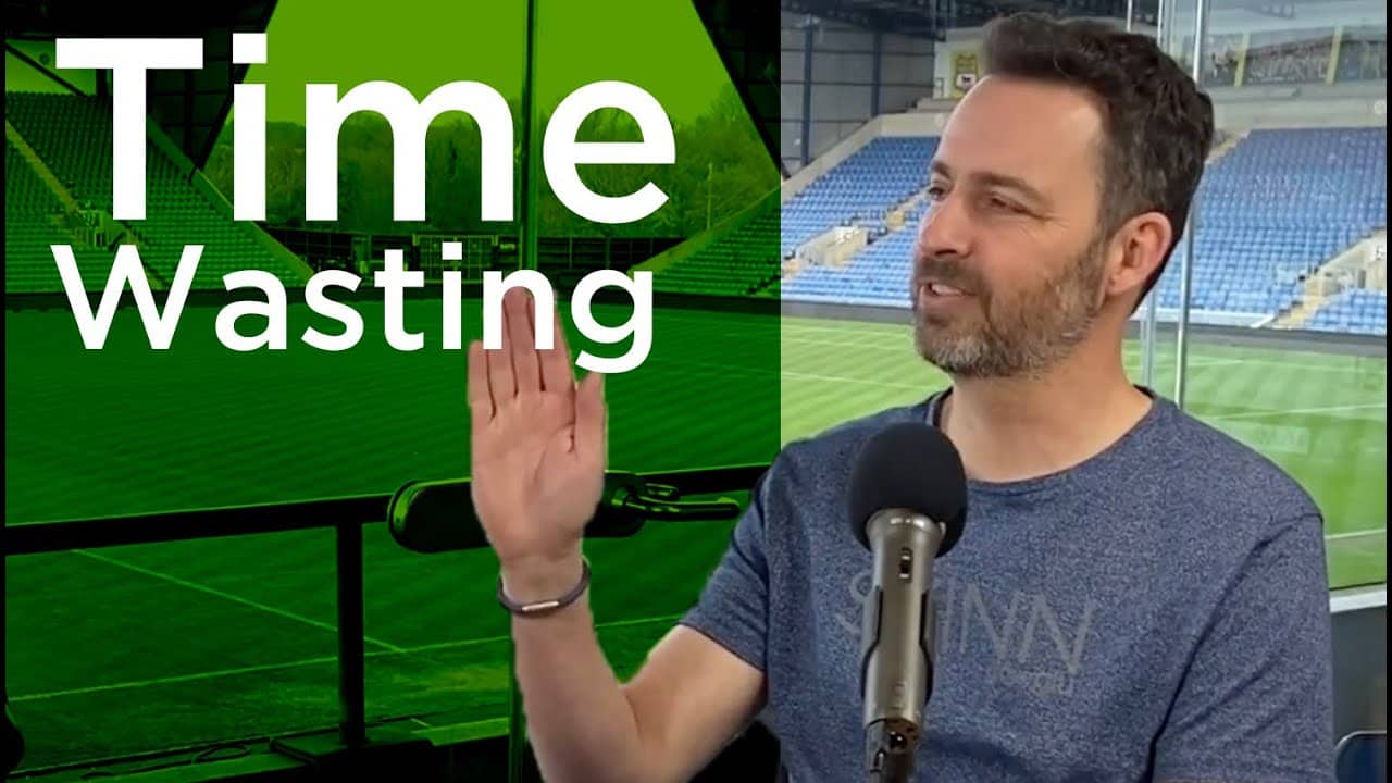 Time wasting - managing time in the game, tips for the goalkeeper.