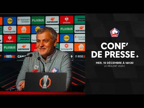 LOSC-Berne I Les images de la conférence de presse et de l'entrainement avant la rencontre 🎬💪