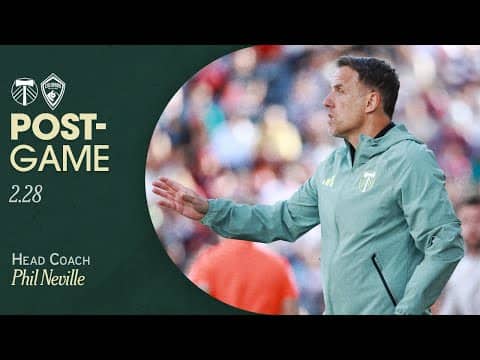 "I felt we never got started" | Phil Neville discusses loss to Rapids