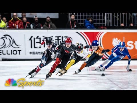 American Corinne Stoddard wins 1000m silver medal at Dordrecht World Tour | NBC Sports