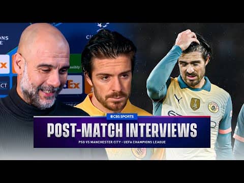 Guardiola, Grealish, Enrique & Neves react after PSG vs Man City! | Post-Match Interviews