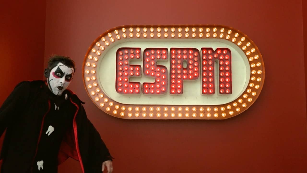 Danhausen takes over ESPN’s headquarters | WWE on ESPN