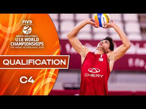 Qualification - Court 4 | Beach U18 World Championships 2026 | The Hague