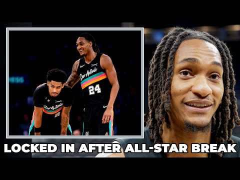 Devin Vassell on Team Being Locked in After NBA All-Star Break