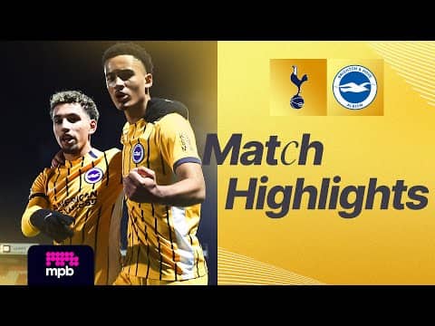 HIGHLIGHTS | Spurs v Brighton | FA Youth Cup