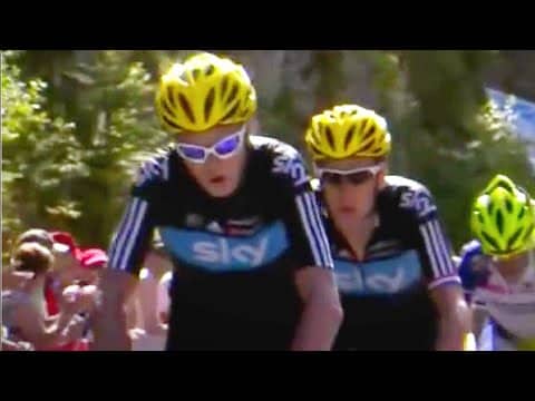 Team Sky MONSTER PERFORMANCE Planche des Belles Filles 2012 : Changes Tour de France Forever