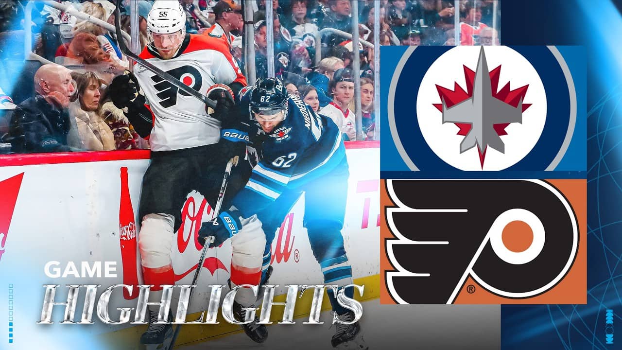 Winnipeg Jets vs. Philadelphia Flyers - Game Highlights