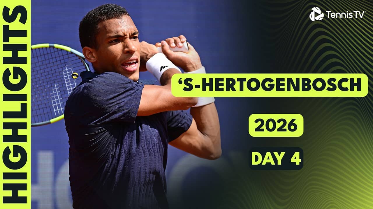 Auger-Aliassime & Medvedev Kick Off Their Grass Seasons & More | ’S-Hertogenbosch 2026 Highlights
