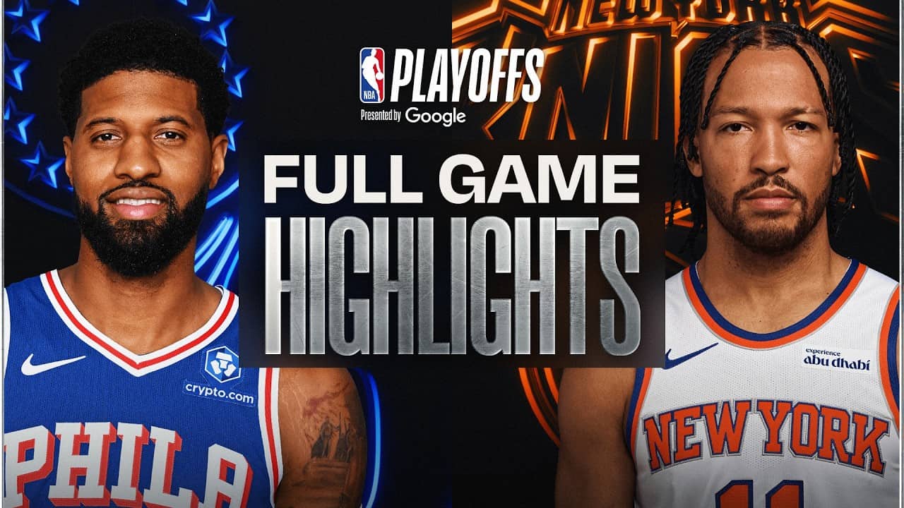 #7 76ERS at #3 KNICKS | FULL GAME 1 HIGHLIGHTS | May 4, 2026