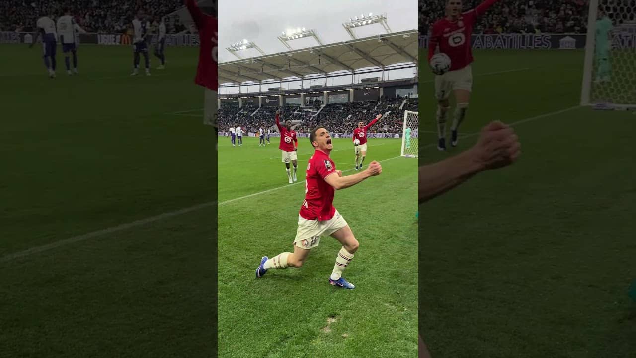 Un an après, le LOSC remarque sur coup franc par Romain Perraud 🤩