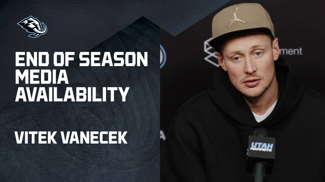 Exit Interview 2025-26 Season | Vitek Vanecek