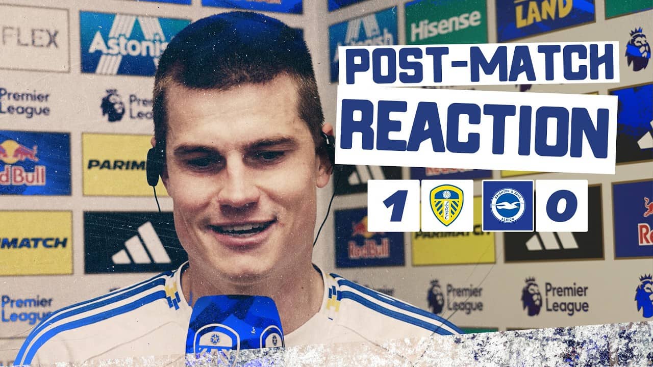 "I’ve loved every second of this season" | Jaka Bijol | Leeds United 1-0 Brighton and Hove Albion