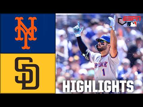 New York Mets vs. San Diego Padres | Full Game Highlights | ESPN MLB