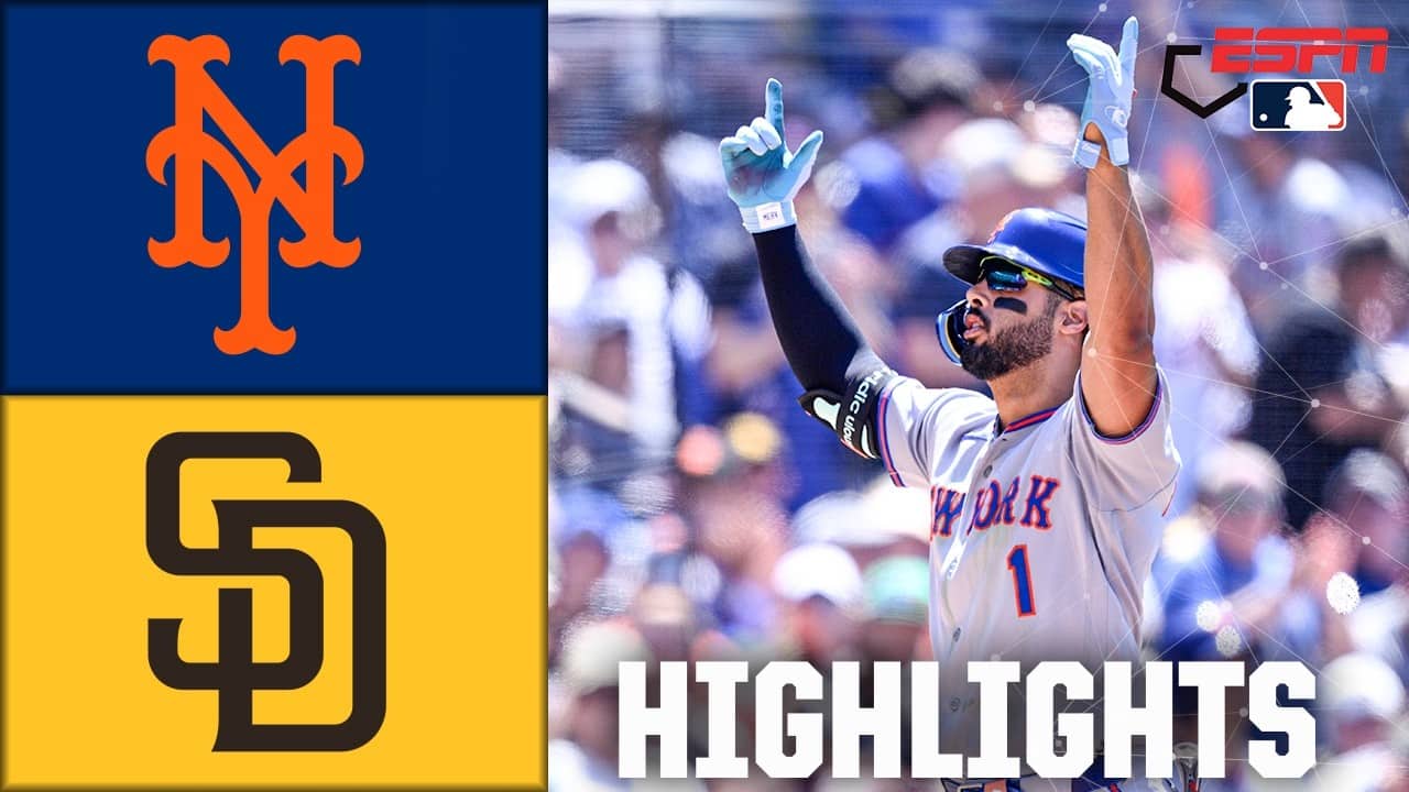 New York Mets vs. San Diego Padres | Full Game Highlights | ESPN MLB