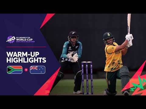 South Africa v New Zealand | Warm-up Match Highlights | Women's T20WC 2026