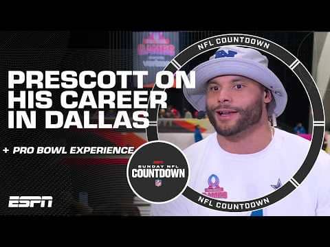 'My best is coming ahead' - Dak Prescott talks about his journey with the Cowboys | NFL Countdown