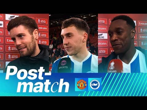 POST-MATCH | Hurzeler, Gruda And Welbeck | Man United v Brighton
