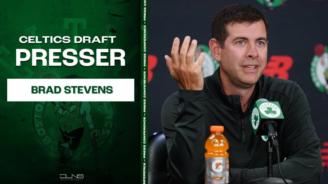 Brad Stevens on Jaylen Brown Trade Rumors, Chris Cenac Pick | FULL Draft Press Conference