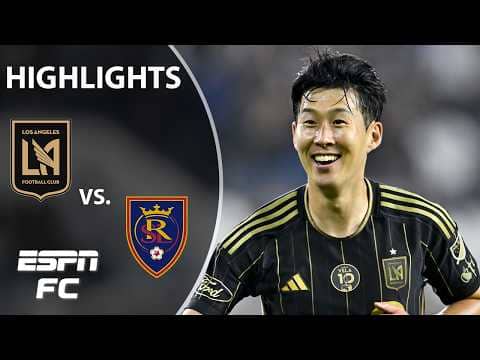 BOUANGA & SON PUT ON A SHOW 🍿 LAFC vs. Real Salt Lake | MLS Highlights | ESPN FC