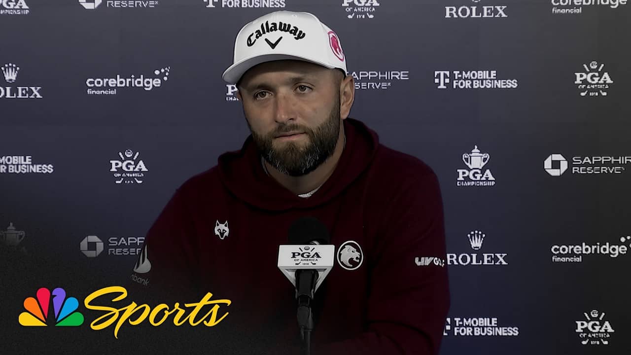 Rahm addresses future of LIV Golf ahead of PGA Championship at Aronimink | Golf on NBC Sports