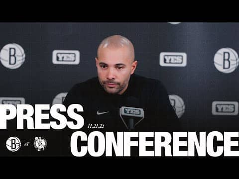 Jordi Fernández Postgame Press Conference vs Boston
