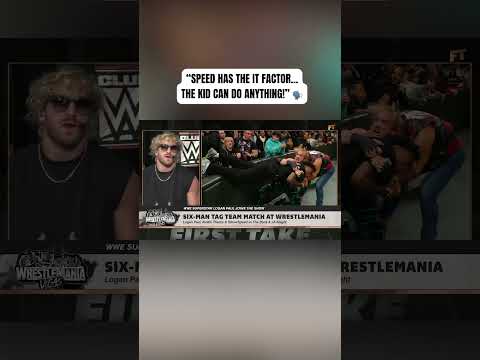 Logan Paul's been getting Speed ready for WrestleMania 😤