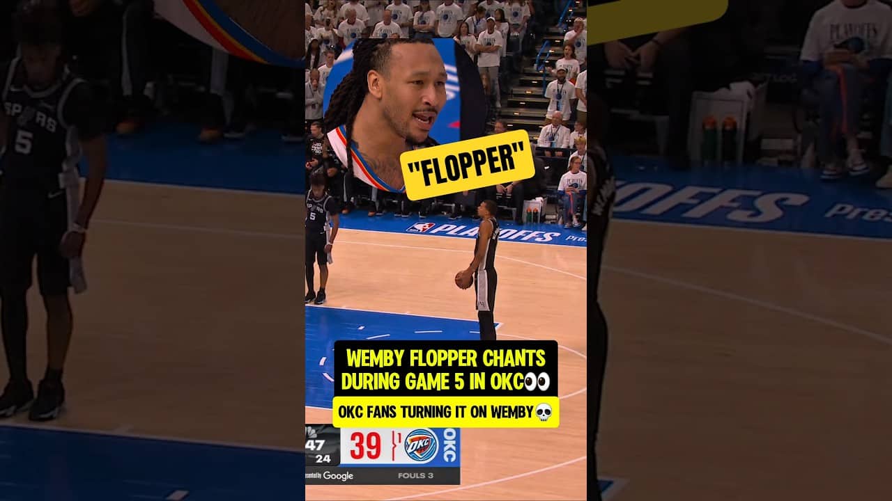 OKC fans getting revenge for SGA😮