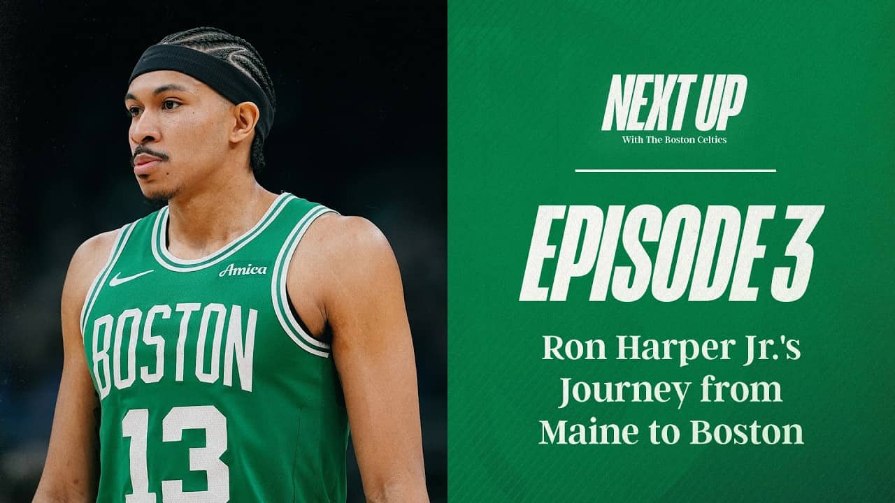 Next Up: Ron Harper Jr.'s journey from Maine to Boston ⬆️
