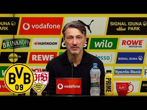 Live: Pressekonferenz mit Kovac & Hoeneß | BVB - VfB Stuttgart