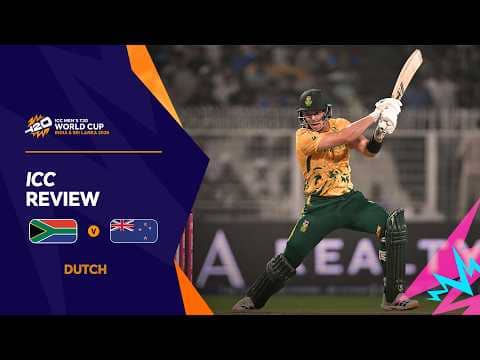 Nieuw-Zeeland schakelt Zuid-Afrika uit en bereikt de finale | ICC Review | Men's T20 World Cup 2026