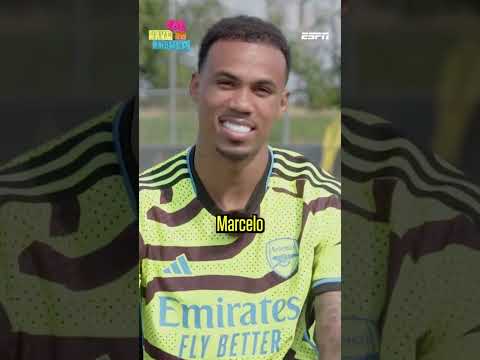 Gabriel Magalhães is a fan of William Saliba’s song 😅