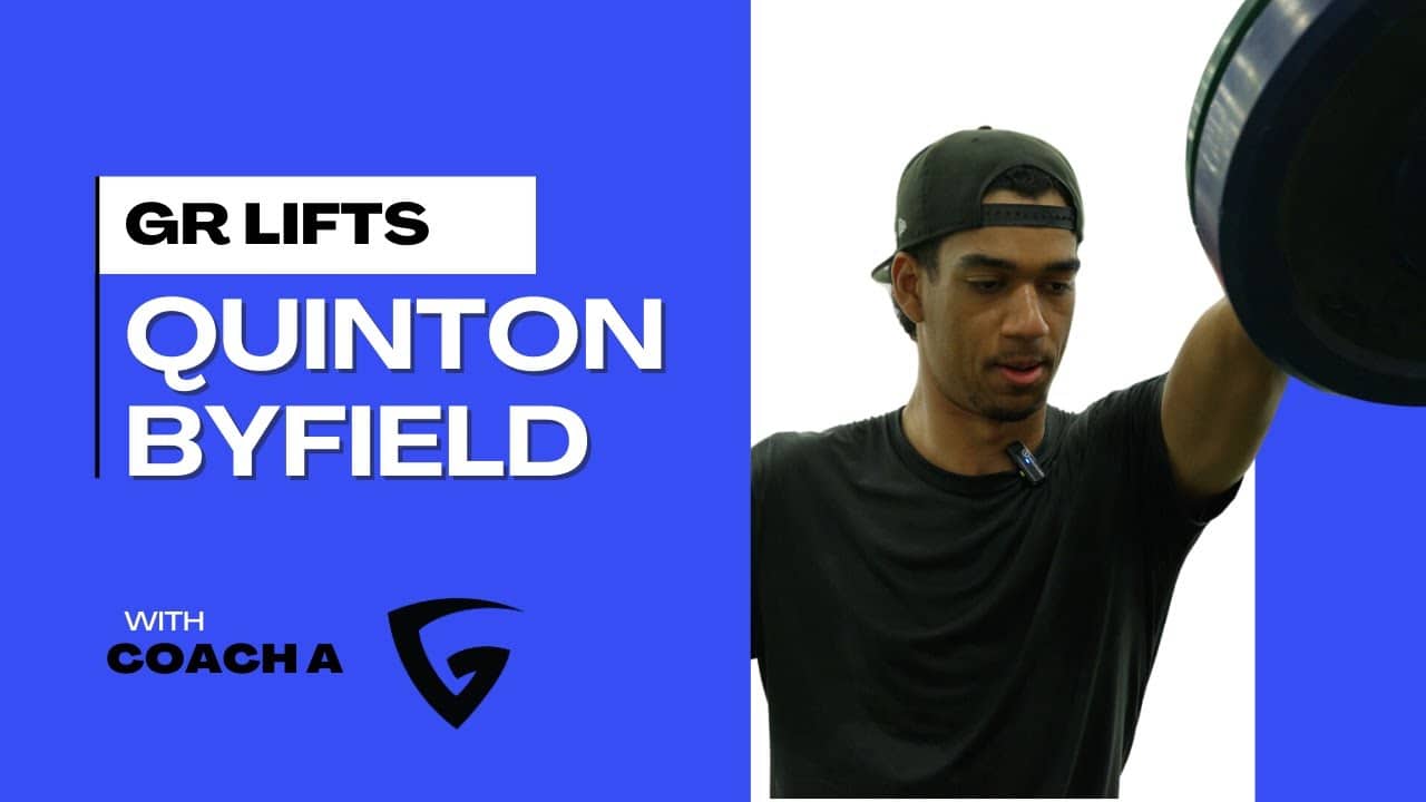 GR LIFTS: Quinton Byfield (Ep: 01)