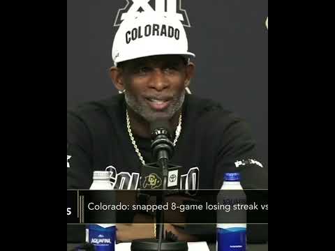 Deion Sanders on Colorado's fine for fans rushing the field 😅