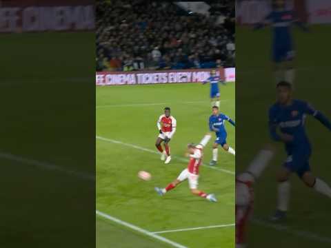 SENSATIONAL SAKA PASS & TROSSARD GOAL!