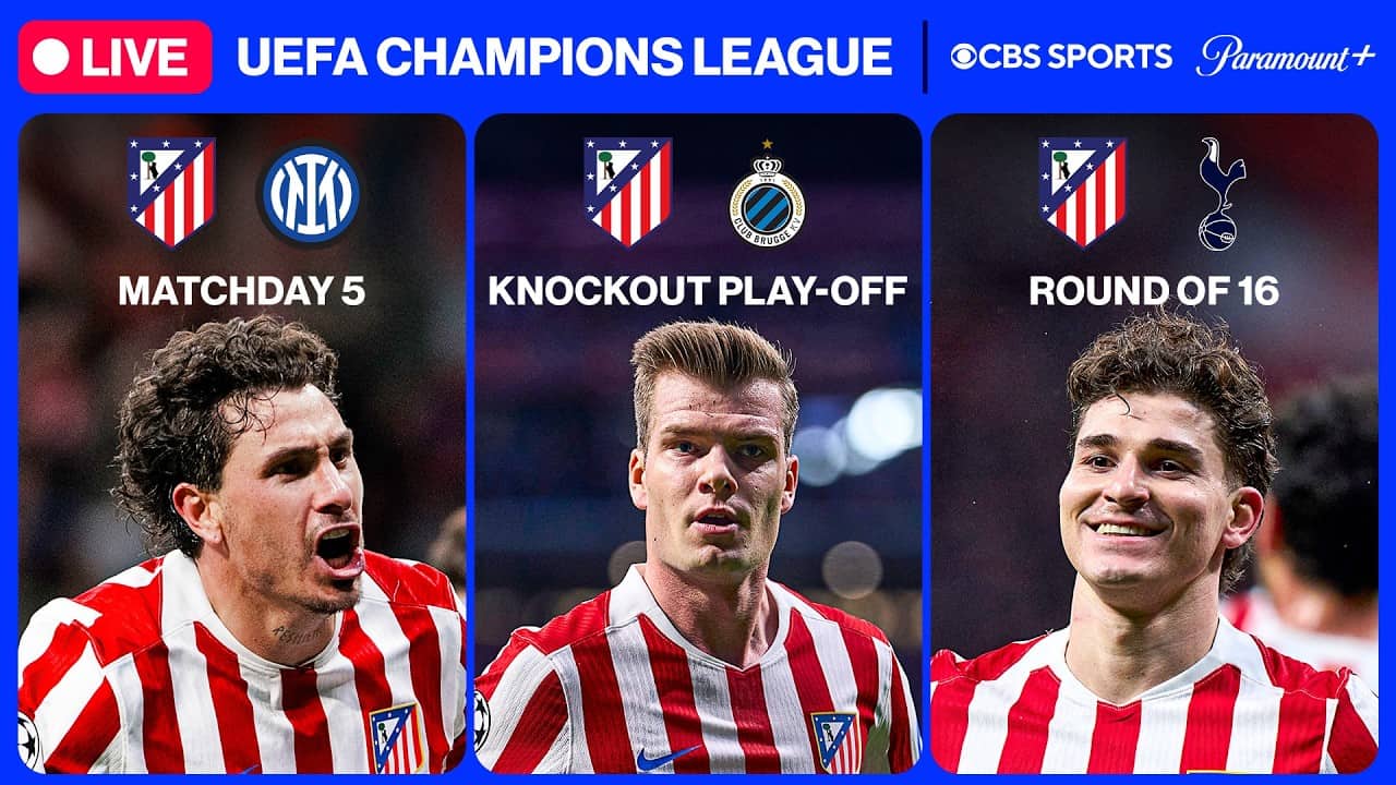 UEFA Champions League 24/7 | Atleti Road to the Quarter-final | Thursday 4/9 | CBS Sports Golazo